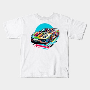 Porsche 918 Spyder Kids T-Shirt